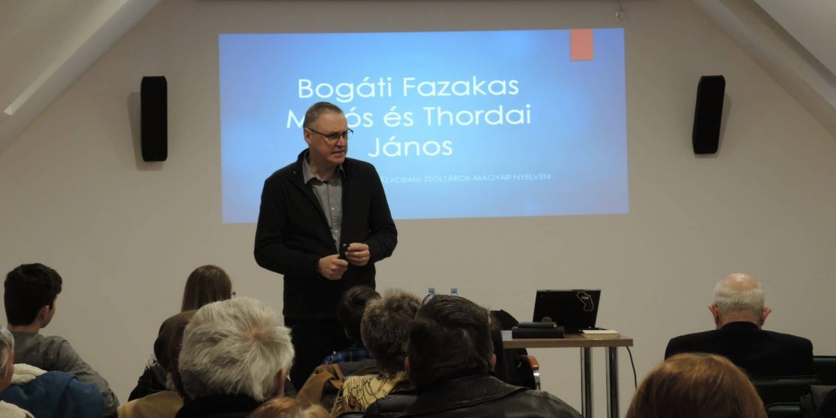 Bogáthi Fazakas Miklós - Történelemóra 2019.03.29. (Fotó: Fodor Tibor) Bogáthi Fazakas Miklós - Történelemóra 2019.03.29. (Fotó: Fodor Tibor)